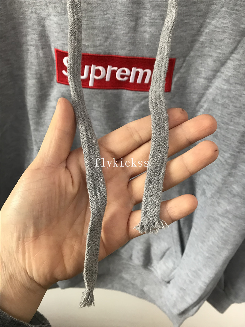 Supreme Grey Hoodie